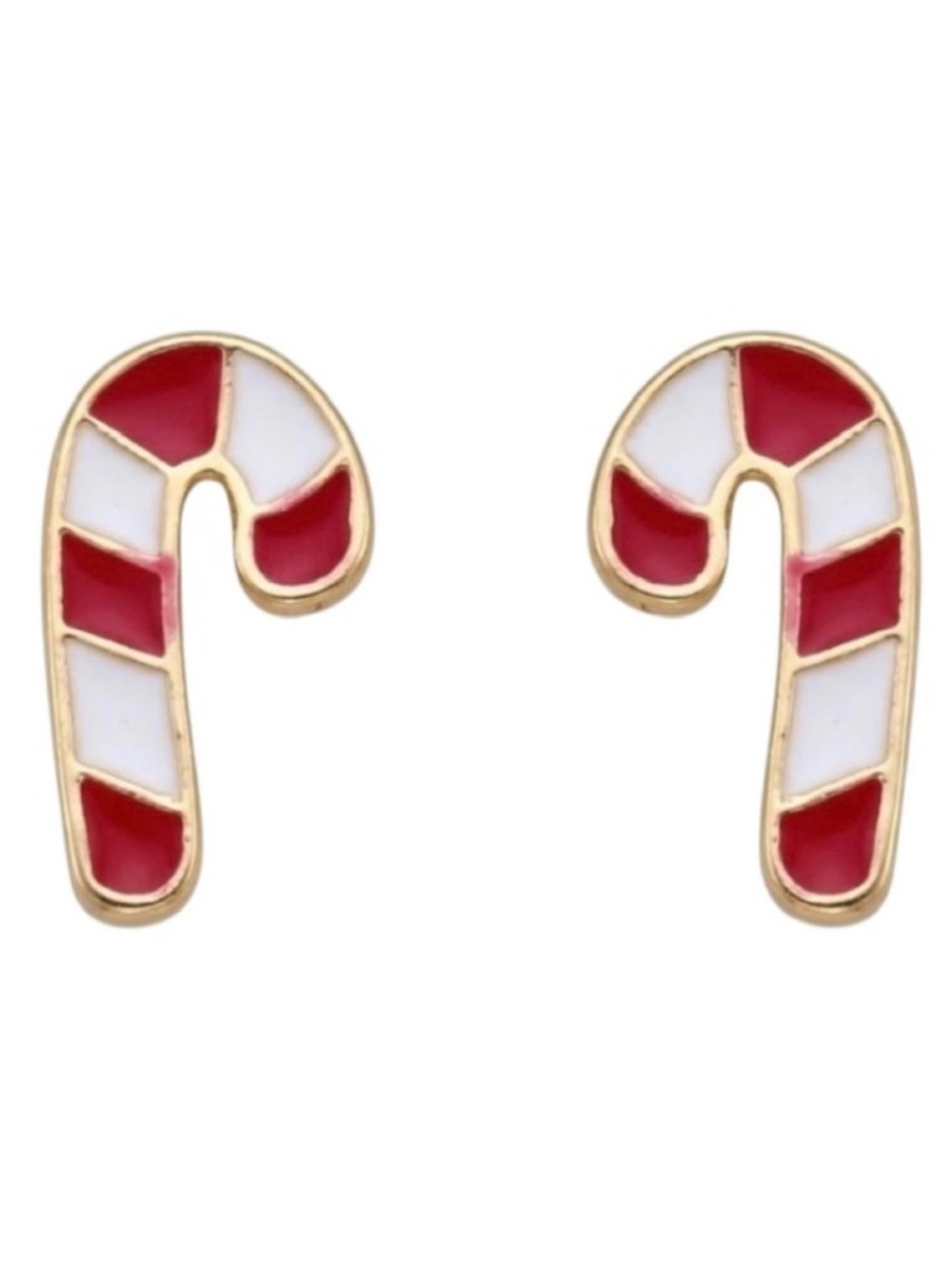 Candy Cane Stud Earrings (NWT)
